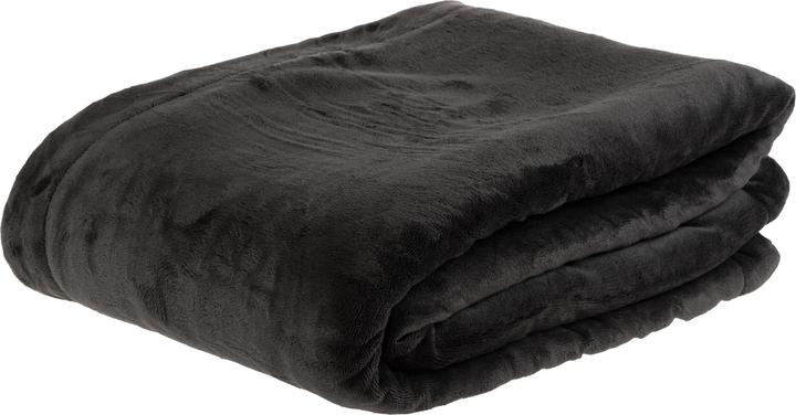Image du produit Cocon Couverture Fleece Sherpa 150 x 200 cm, anthracite-blanc (150 x 200 cm)