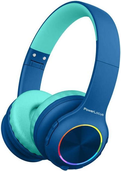 Actual product image PowerLocus Wireless Headphones for kids PLED (navy&blue)