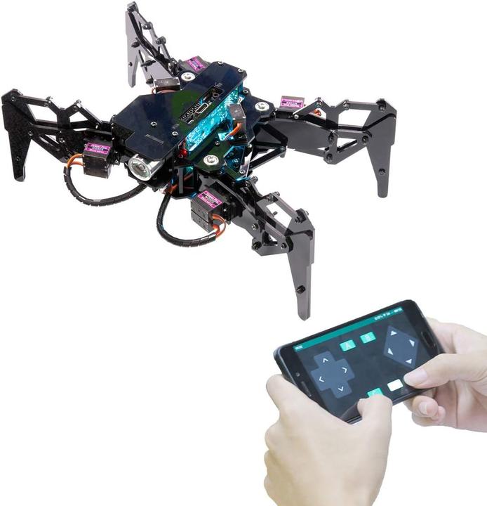 Actual product image Adeept 4-Bein Bionic Hexapod Spinnenroboter