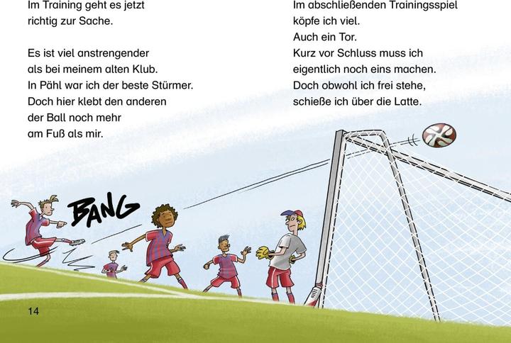 Actual product image Meine Fussballgeschichten Alle 3 Bände in einem Buch (German, Julien Wolff, Thomas Mueller, Michael Vogt, Jan Birck, 2024)
