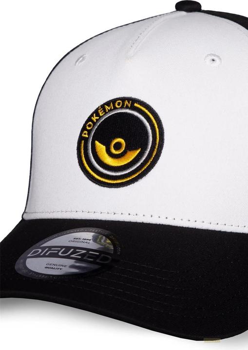 Image du produit Difuzed Pokemon casquette baseball Pokeball blanc (Taille unique)