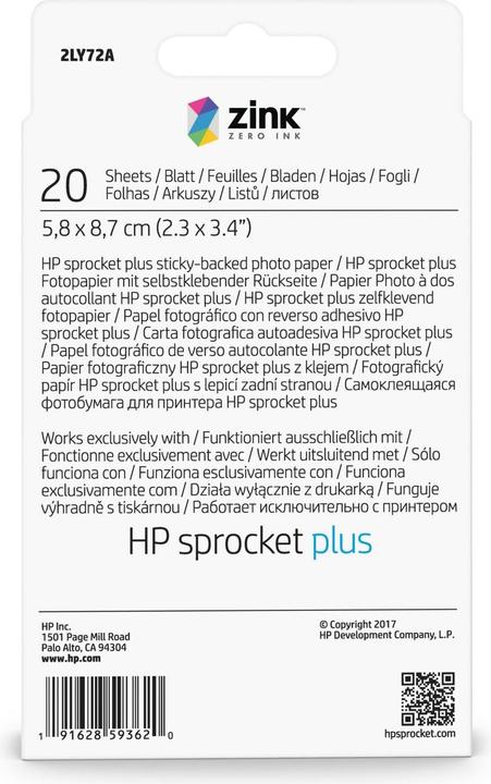 Immagine prodotto HP Pignone Plus (258 g/m², 5,8 x 8,7 cm, 20 x)
