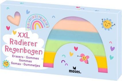 Actual product image Eraser - XXL Rainbow/STK