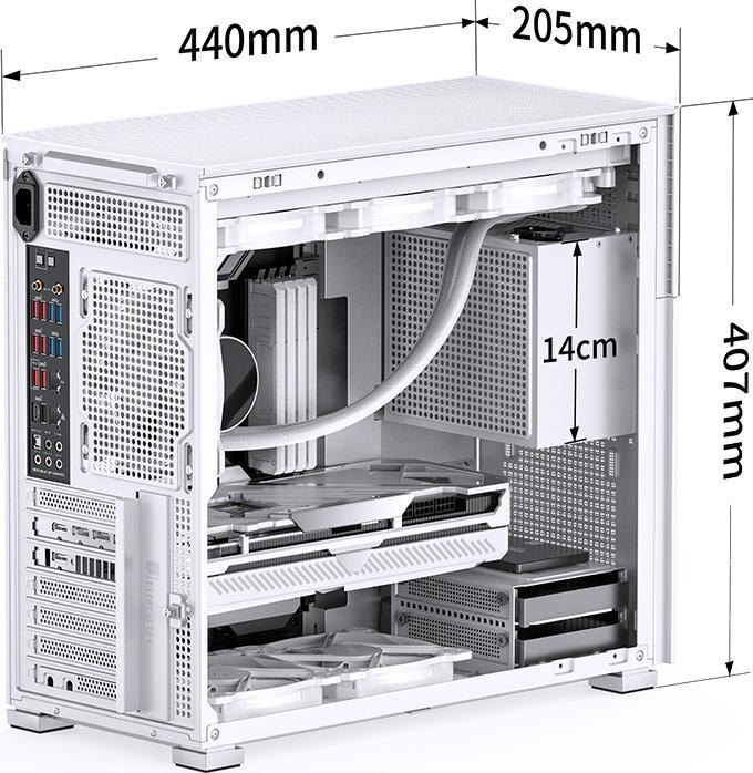 Produktbild Jonsbo D41 Mesh Screen (ATX, DTX, mATX, Mini-ITX)