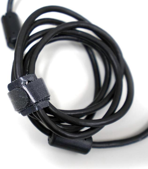 Image du produit Televes KBL Bande auto-agrippante en nylon, pack de 10, noir -Logo B15/L250mm (Serre-câbles velcro, 250 mm, 10 pcs)