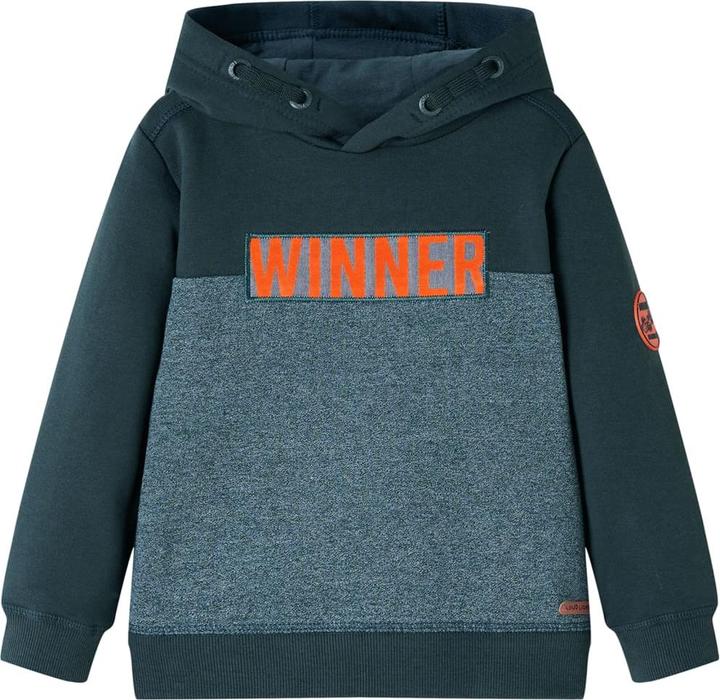 Produktbild VidaXL Kinder-Kapuzenpullover Dunkelgrün 140,Material: 92 (140)