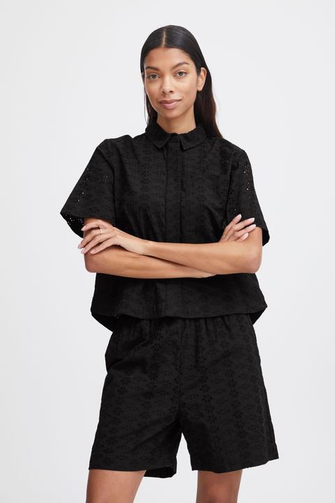 Actual product image B.young BYFENNI CROPPED BLOUSE 20814597 (40)