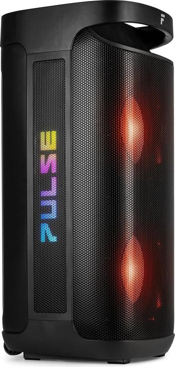 Image du produit Fenton Bluetooth Speaker Pulse200 Schwarz (12 h, Fonctionnement sur batterie, Fonctionnement sur secteur)