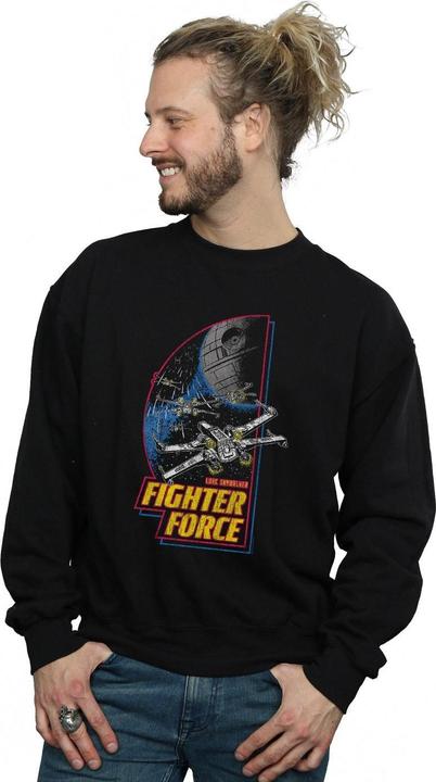 Actual product image Star Wars Mens Fighter Force Sweatshirt (M)