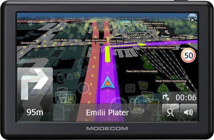 Modecom NAVIGATION FreeWAY CX5 MapFactor map Europe (5")