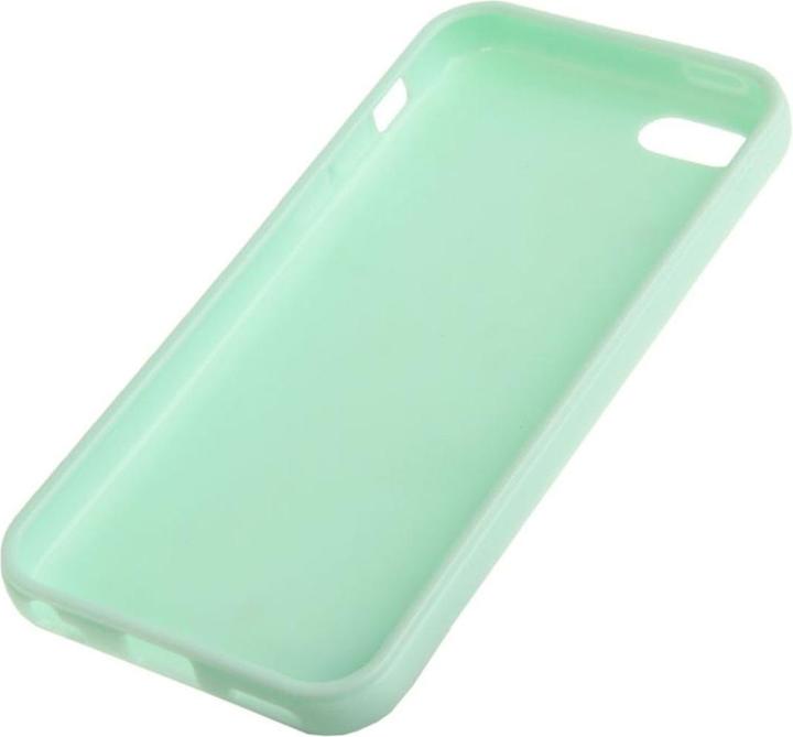 Produktbild König Design Schutzhülle TPU für Handy Apple iPhone 5C hellgrün (Apple iPhone 5c)