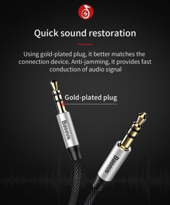 Actual product image Baseus M30 (1 m, 3.5mm jack (AUX))