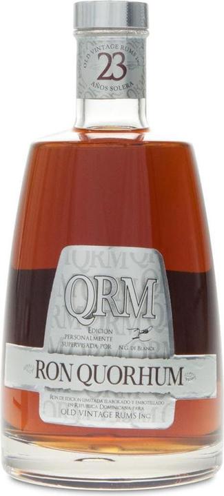 Actual product image Ron Quorhum Ron 23 Años Solera Rum with case (1 x 70 cl)