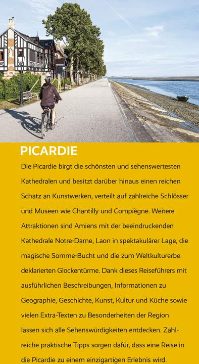Produktbild Reiseführer Picardie (Deutsch, Heike Bentheimer, 2024)