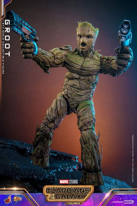 Image du produit Hot Toys Les Gardiens de la Galaxie Vol. 3 "Groot" Figurine 1/6