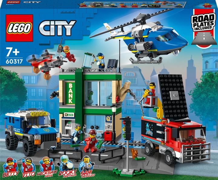 Produktbild LEGO Banküberfall mit Verfolgungsjagd (60317, LEGO City)