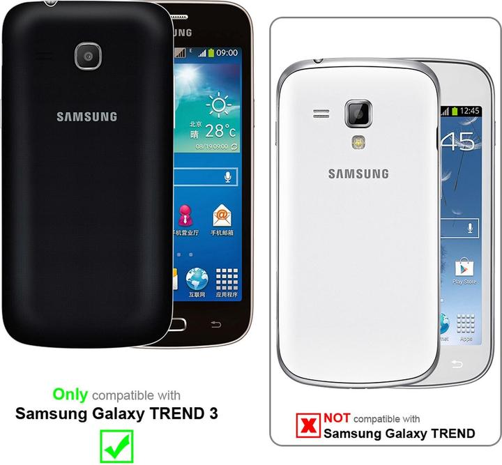 Image du produit Cadorabo Book avec fonction stand Cover (Samsung Galaxy Xcover 3, Samsung Galaxy Trend 3)