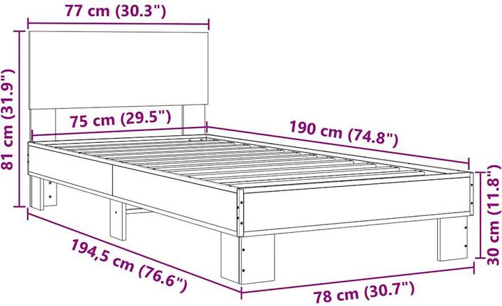 Image du produit VidaXL Kanika (75 x 190 cm)