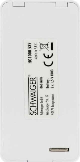 Produktbild Schwaiger HG1000 532 Sicherheitsalarmsystem