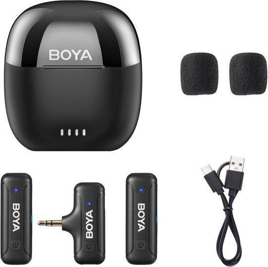 Produktbild Boya BY-WM3T-M2-Kit für 3,5 mm TRS 2 x Sender / 1x Empfänger / 1x Fall (BY-WM3T-M2)