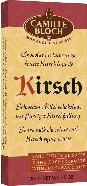 Image du produit Camille Bloch Barre de chocolat au kirsch (100 g)