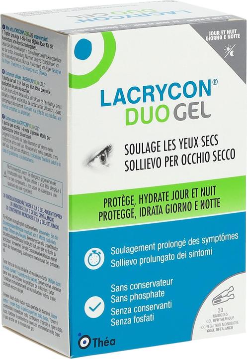 Théa Lacrycon Duo Gel (12 ml, Lacrycon Duo Gel 30 Monodosen 0.4g)