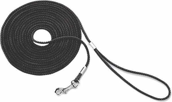 Productafbeelding Nobby Nylon hondenriem Hellinglijn met handvat 15m (Hond, Hondensport)
