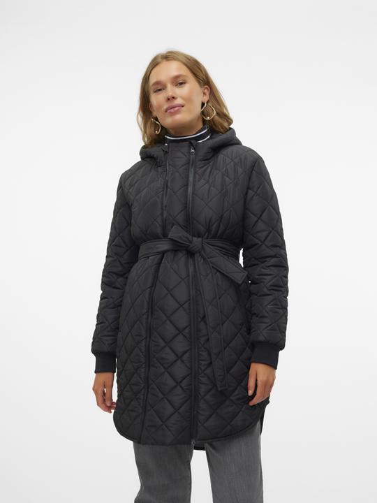 Image du produit Mamalicious Col rond Poignets côtelés Veste matelassée (XXL)