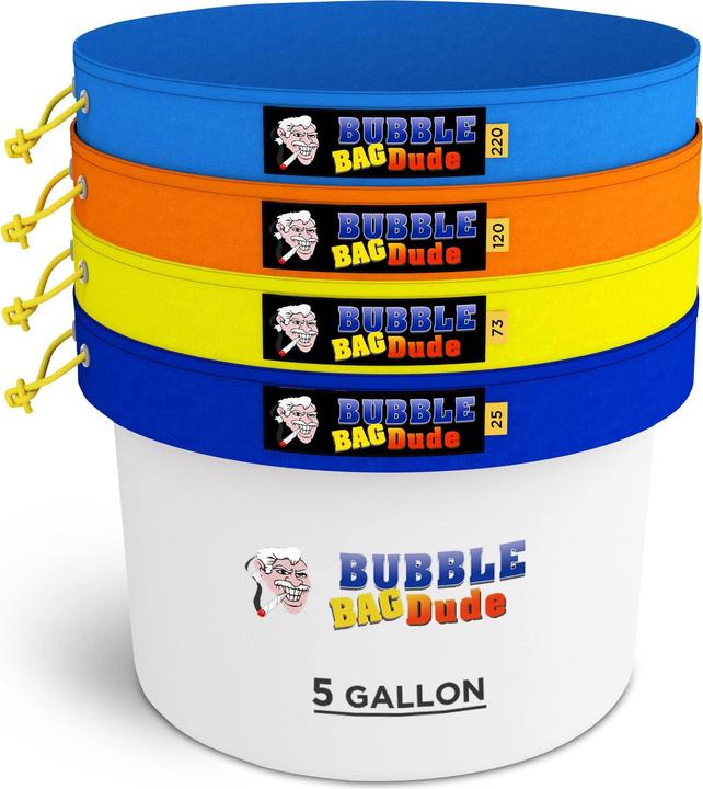 Image du produit Bubblebagdude Sac à bulles d'air 5 gallons 4 Set de sacs