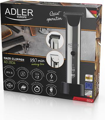 Produktbild Adler AD 2834 hair clipper Silver