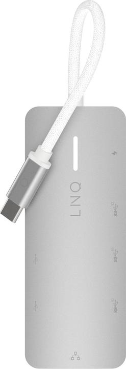 Produktbild LINQ Connects 8in1 8K PRO USB-C Multiport Hub 140W (USB-C, 8 Ports)