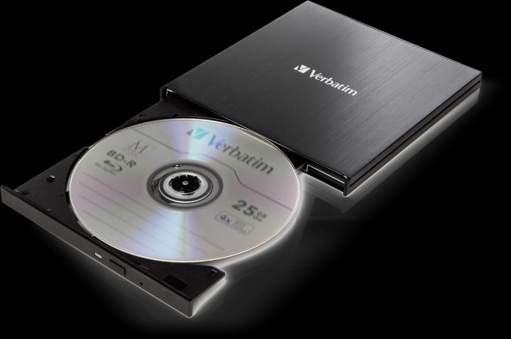 Immagine prodotto Verbatim Slimline (Masterizzatore Blu-ray, Unità Blu-ray, Masterizzatore CD, Unità CD, Masterizzatore DVD, Unità DVD)