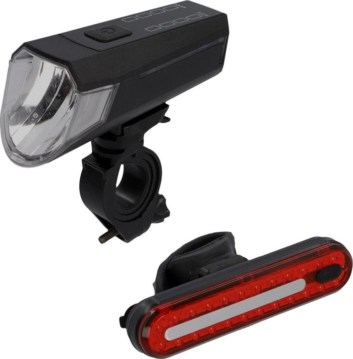 Immagine prodotto Fischer Set di pastiglie per i freni della batteria a LED. 80 Lux (80 lm, 20 lm)