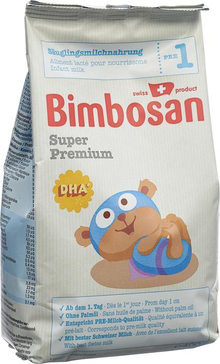 Bimbosan Super Premium 1 (400 g, dès la naissance)