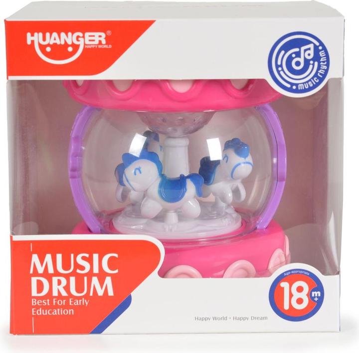 Actual product image Moni Music Drum, Baby Drum Music Box