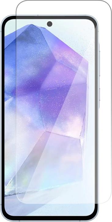 Actual product image Screenguard Samsung Galaxy A55 5G armoured glass protective film Case Friendly Design (1 Piece, Samsung Galaxy A55)