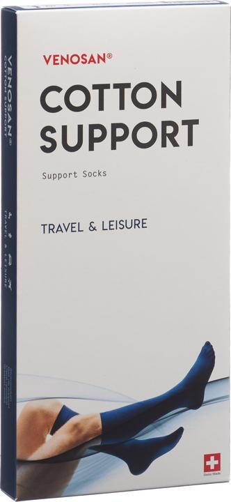 Produktbild Venosan COTTON SUPPORT Socks A-D L white (L)