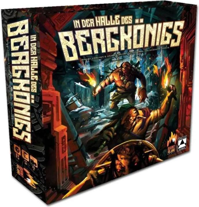 Produktbild Skellig Games SKE48007 - In der Halle des Bergkönigs - Deluxe, Brettspiel, 1-5 Spieler, ab 12 Jahren (DE-Ausgabe) (Deutsch)