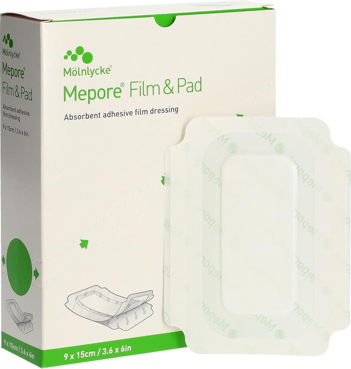 Produktbild Mepore Film & Pad 9x15cm (neu) 30 Stk (30 x)
