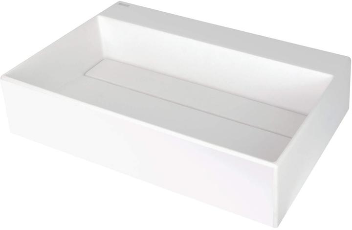 Actual product image Deante Granite countertop washbasin with space for a tap - with grille