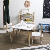 Home Deco Kids tavolo e 2 sedie a matita (Dinette per bambini)