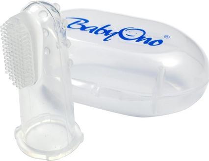 Actual product image Babyono Baby ONO Finger Toothbrush and Gum Massager for Babies