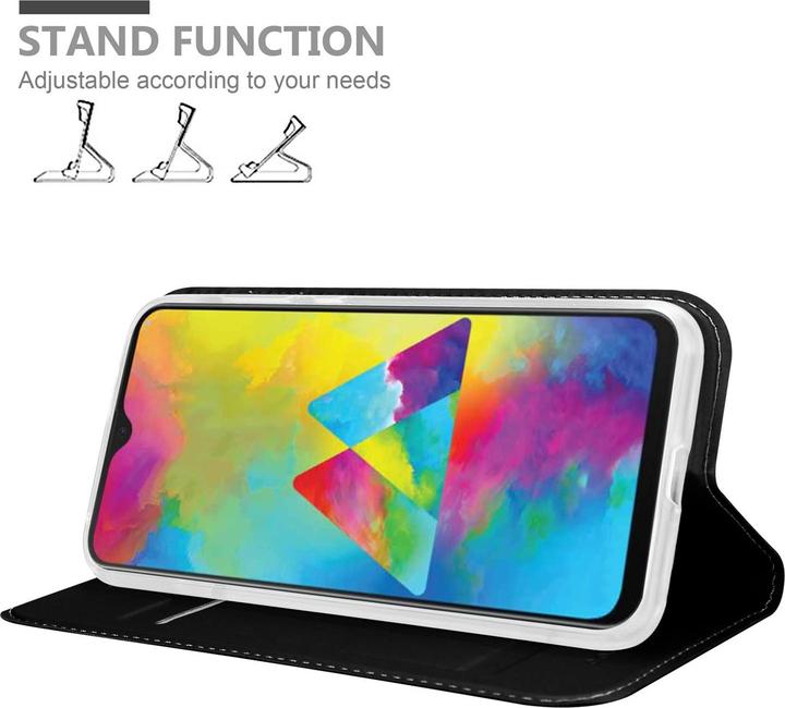 Produktbild Cadorabo Book Classy Style Cover (Samsung Galaxy M30s, Samsung Galaxy M21)
