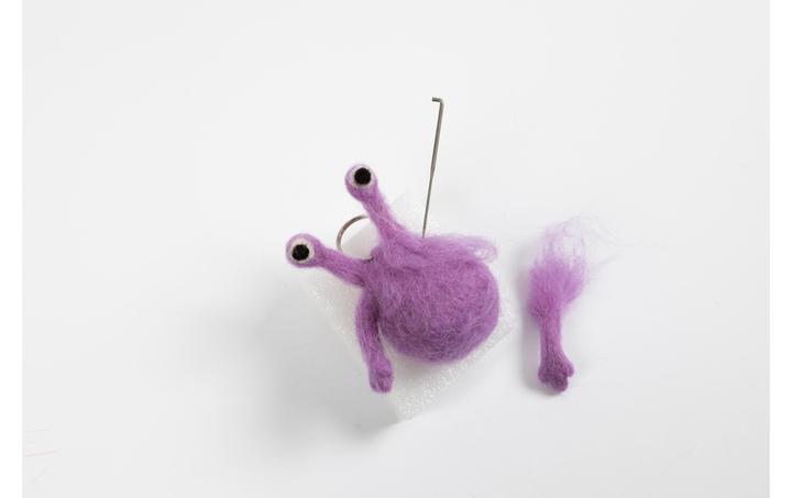 Actual product image Creativ Company Needle felting monster