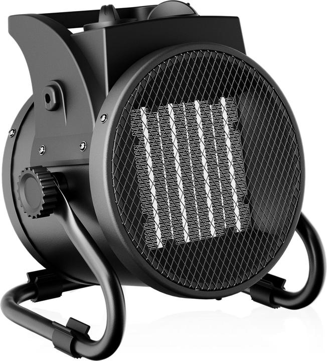 Actual product image Wiltec Keramik Heizstrahler 2kW Heizlüfter Heizgerät Schnellheizer Elektrisch (2000 W)