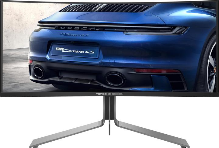 Image du produit AOC PD3434" Curved OLED Monitor,,, Speakers, réglable en hauteur, 2x HDMI, DisplayPort, USB Hub (3440 x 1440 pixels, 34")