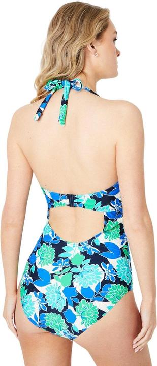 Actual product image Universal Textiles Womens/Ladies Bold Blooms Tummy Control One Piece Swimsuit (75 G)