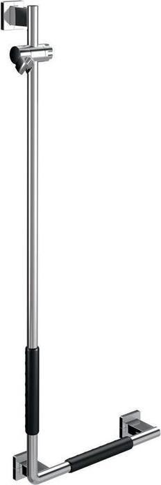 Produktbild Emco Dusch-Haltegriff SYSTEM 2 rechts, mit Ummantelung chrom/schwarz