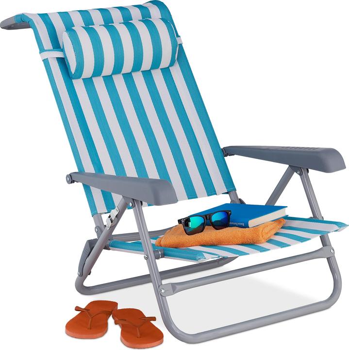 Relaxdays Chaise longue (85 cm)