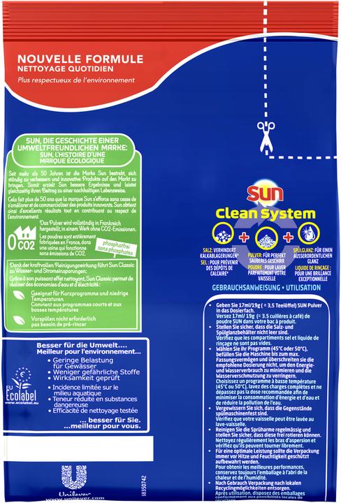 Actual product image Sun Classic (Powder, 50 x)